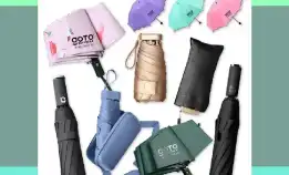 Umbrella Payung Kecil Lipat Mini Jumbo Travel Otomatis Anti Uv