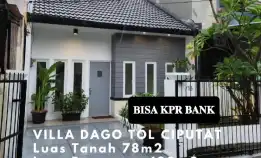 Rumah Baru Bisa Kpr Di Ciputat,Komplek Vila Dago Tol.Dkt Stasiun