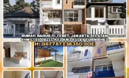 Rumah Bagus Di Tebet, Jakarta Selatan.Shm Lt65 Lb211 Kt3 Km3 Fully Furnished.H: 087787138350/Joe