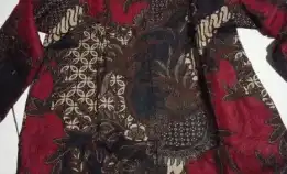 kemeja batik pria gratis ongkos kirim 