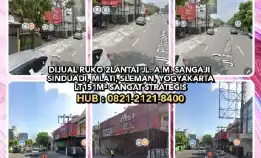 Dijual Ruko 2lantai Jl. A.M. Sangaji Sinduadi, Mlati, Sleman, Yogyakarta.Lt151 Strategis. 