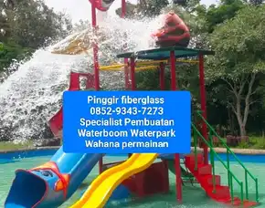 Pinggiran Fiberglass Kudus 0852-9343-7273 Pembuatan Wahana Permainan Waterboom Waterpark