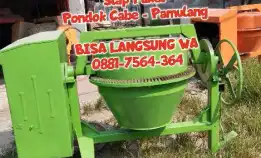 Jual Molen Beton Yanmar Mulus Banget Normal Siap Pakai Pamulang Tangerang