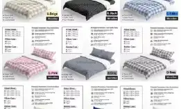 Bedcover Set Kotak Aesthetic Kintakun Premium Quality Terlaris Selimut My Love Quality Termurah