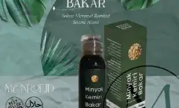 Minyak Kemiri Bakar 100% Original - Minyak Penumbuh Rambut Alis Bulu Mata / Penumbuh Rambut Botak Da