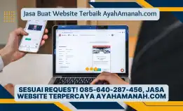 Sesuai Request! 085-640-287-456, Jasa Website Terpercaya Ayahamanah.Com