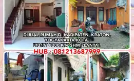 Dijual Rumah Di Yogyakarta Kota.Lt317 Lb200 Kt7 Shm 2lantai.H: 081213687999>> 