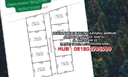 DIJUAL TANAH KAVLING JAMBON ARGOSARI, SEDAYU, BANTUL. JL. WATES KM 12 (DEKAT CALON RS DUTAWACANA) H: