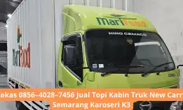 Lekas 0856–4028–7456 Jual Topi Kabin Truk New Carry Semarang Karoseri K3