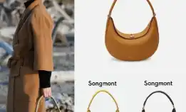 New Pine Songmont Crescent Moon Bag Niche Design Spring And Summer New Handbag Single Shoulder Armpi