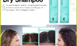 Dry Shampoo Semprotan Rambut Kering Untuk Mengembangkan Rambut Minyak Rambut Kontrol Rambut Berminya