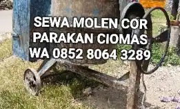 Sewa Molen Beton, Stamper, Drill Beton Parakan Ciomas Bogor