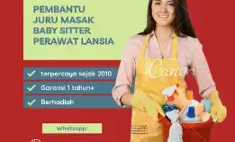 Yayasan Cinta Kasih Menyediakan: Art/Asisten Rumah Tangga, Juru Masak, Babysitter Dan Perawat Lansia