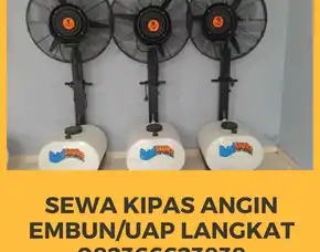 Sewa Kipas Embun Langkat Untuk Pernikahan Event Acara Outdoor