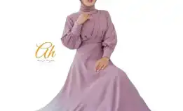 Achanta Dress - Dress Muslimah - Dress Kondangan - Dress Mewah