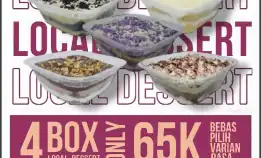 Dessert Box (4 Box Only 65k FREE ONGKIR)