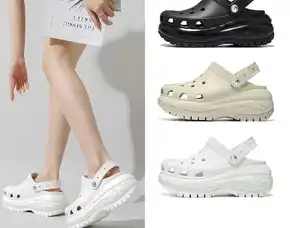 Sandal Uniseks Sandal Katak Penambah Tinggi Sandal Anti Selip Sandal Wanita Eva