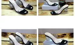 Bisa Cod - Hak Kaca Peep Toes Mika Kaca Hk06 - Dmn