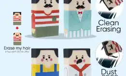 Eraser My Hair Penghapus Pensil Lucu Per Pcs