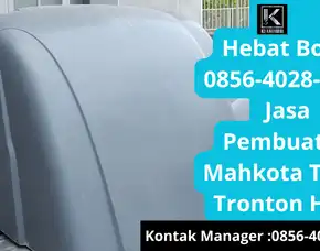 Hebat Boss! 0856-4028-7456 Jasa Pembuatan Mahkota Truck Tronton Hino Ranger Semarang