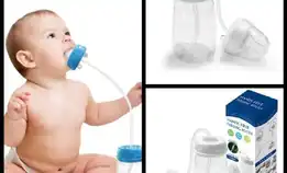 Hands Free Feeding Bottle. Botol Susu Bayi Bebas Genggam