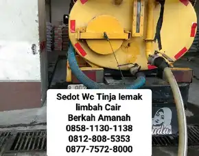 Jasa Sedot Wc Cibarusah 0877-7572-8000 Berkah Amanah