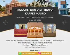 Garansi Resmi, Jual Karpet Masjid Al Aqsa Bogor, Alamat Toko Jual Karpet Masjid Makassar Kaimana