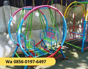 Hub 0856- 0197-6497 Produsen Mainan Ayunan Besi Taman Dan Playground Outdoor Untuk Taman Bisa Riques Di Pejawaran Banjarnegara