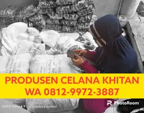 Murah O8l2-9972-3887 Wa, Produsen Celana Sunat Jakarta