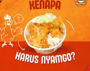 7 Alasan Harus Coba Nyamgo Rice Bowl Ayam Fillet Krispi Dengan Sambal Korek