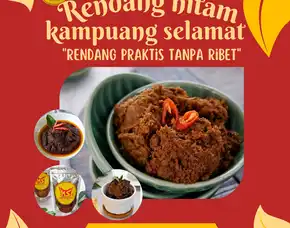 Jual Rendang Daging Batam, Rendang Daging Sapi Harga Murah Jakarta Barat