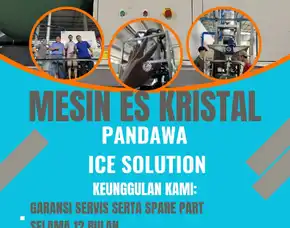 Mesin Es Batu Kristal 100 Kg Manggarai Timur, Ntt