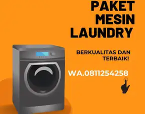 Terpopuler! Paket Mesin Laundry Kiloan Kirim Ke Kabupaten Malang