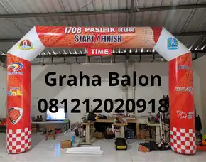 Jual Balon Gate Start Finish Sulawesi Barat. Hub 081212020918