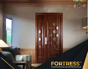 (Fortress) Pintu Kamar Bagus Plat Baja Di Palu