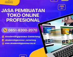 Jasa Pembuatan Toko Online Srengat