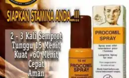 Alamat Jual Procomil Spray Asli Di Jakarta Selatan 082226191234