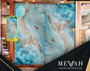 (Mevvah) Wallpanel Pvc Marmer Lembaran Di Palu