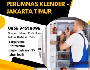 Service Kulkas Perumnas Klender Jakarta Timur