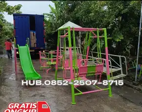Contoh Ayunan Besi Minimalis Dan Mainan Tk Kec Modung Bangkalan