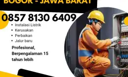 Layanan Tukang Listrik Daerah Bogor Jawa Barat 0857 8130 6409