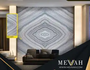 (Mevvah) Panel Dinding Pvc Motif Marmer Di Palu