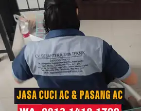 Wa. 0822.9815.2217 - 0813.1418.1790 Jasa Cuci Ac Bogor Terdekat 24 Jam Cv. Sejahtera Jaya Teknik