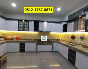 Jasa Kitchen Set Minimalis Hpl Surabaya Kaloka Interior
