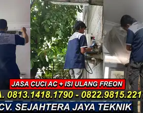 Wa. 081314181790 - 082298152217 Jasa Bongkar Pasang Ac Tangerang Terdekat 24 Jam Cv. Sejahtera Jaya Teknik