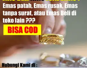 Pasti Untung, Jual Beli Emas Lantakan Kota Bekasi Bantargebang