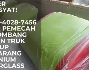 Super! 0856-4028-7456 Jual Pemecah Gelombang Angin Truk Pickup Semarang Titanium Fiberglass