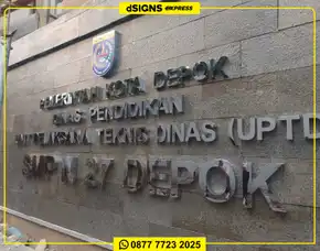 0877-7723-2025 Jasa Pembuatan Papan Nama Huruf Timbul Stainless Purwakarta