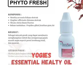 (Yogies), Grosir Phyto Fresh Kab Mojokerto, Harga Minyak Terapi