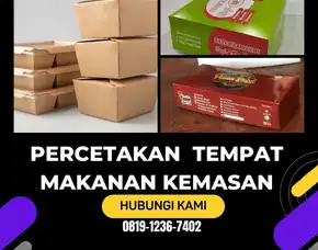 Terlaris!!  Jasa Percetakan Kardus Makanan Di Yogyakarta